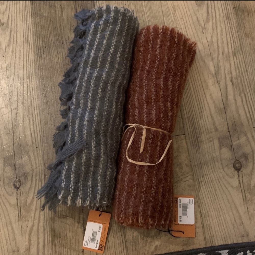 REI neck scarves